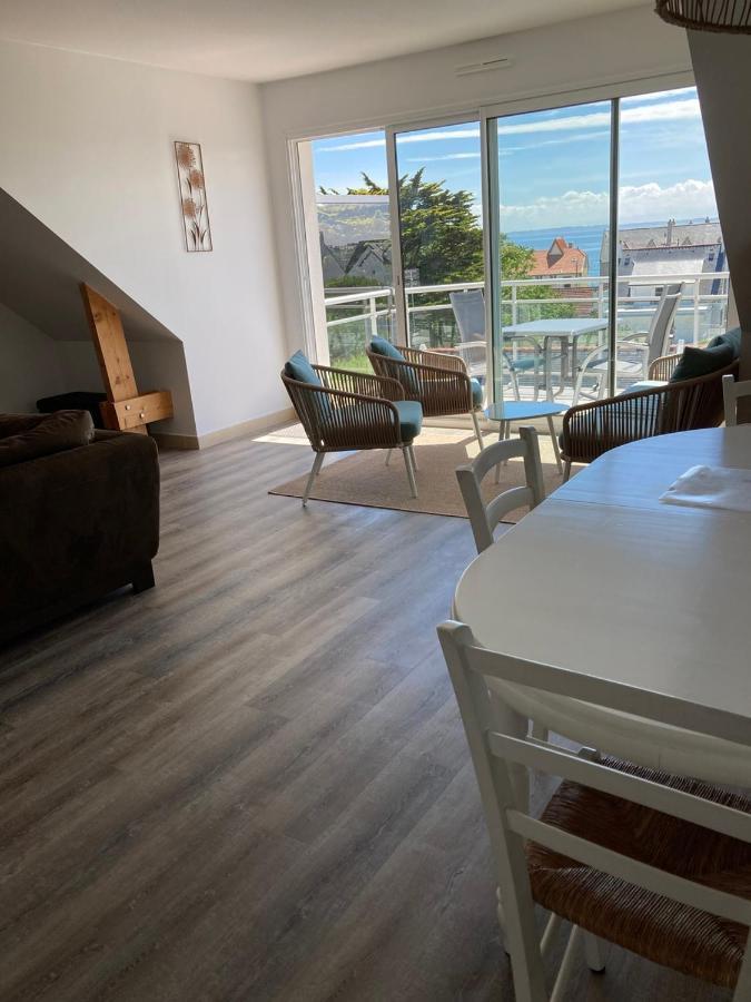 Grand Et Luxueux Appartement Lumineux 4 Pers Vue Mer Wifi Inclus Quiberon Ngoại thất bức ảnh