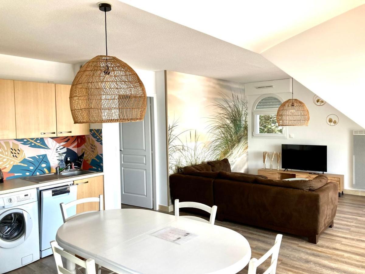 Grand Et Luxueux Appartement Lumineux 4 Pers Vue Mer Wifi Inclus Quiberon Ngoại thất bức ảnh